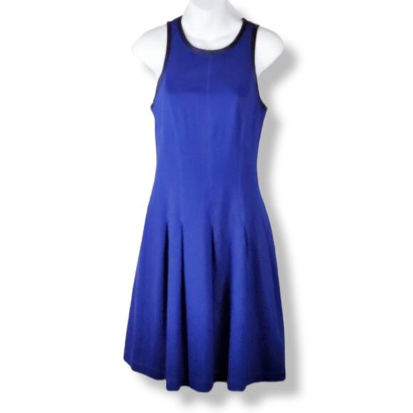 BANANA REPUBLIC Women's Blue A-Line Mini Dress Size 6 - Picture 9 of 9